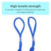 Bungee Dock Lines - Boat Accessories - 4 Feet Shock Cords Docking Rope Mooring Rope for PWC,Jet ski,Pontoon,Kayak,Canoe,Power Boat,Watercraft (Blue) view 3
