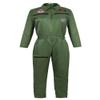 Grebrafan Pilot Costume for Women Military Flight Suit Army Coveralls Jumpsuit (Medium, Green) view 1