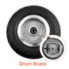 L-faster 8 Inch with Drum Brake 8" Pneumatic Wheel with Expansion Brake Scooter Brake Aluminium Wheel 200x50 (Wheel+cable) view 3