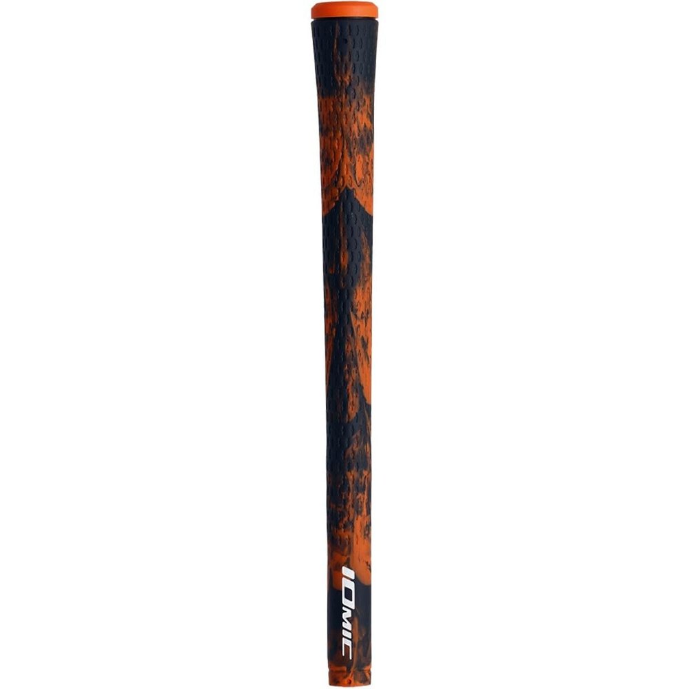 Iomic Grip Sticky Black Army 1.8 Wood & Iron Grip M60 with Backline Army Orange