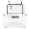 Frosted Frog White 45 Quart Ice Chest Heavy Duty High Performance Roto-Molded Commercial Grade Insulated Cooler view 2