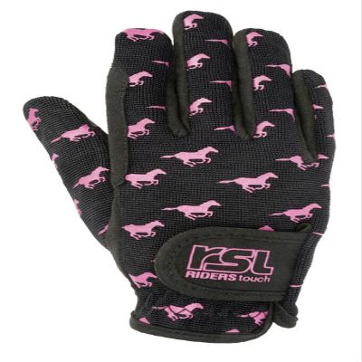 USG KL Select Kid's Norway Gloves Black/Pink (4) 4XSMALL