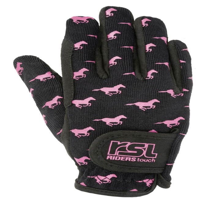 USG KL Select Kid's Norway Gloves Black/Pink (4) 4XSMALL