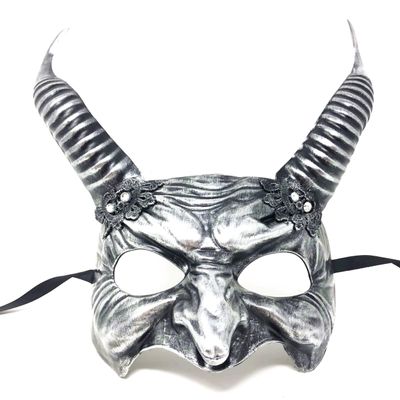 STORM BUY] Ram Goat Unisex Men/Women Masquerade Mask Halloween Mardi Gras Cosplay Party For Adult