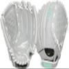 Rawlings girls 11.5 inch Softball Glove, Teal/Grey/White, US view 1
