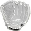 Rawlings girls 11.5 inch Softball Glove, Teal/Grey/White, US view 2