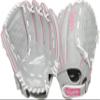 Rawlings girls 10.5 inch Softball Glove, Pink/Grey/White, US view 1