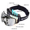 Snowledge Ski Snow Goggles for Men Women With UV Protection, Anti-Fog Dual Lens for Skiing Snowboarding view 2