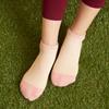 Aprilaugust Hidden Comfort No show Athletic Running socks for Men and Women (ZC_Mint & Cream (2pairs), Large) view 4