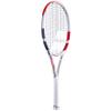 Babolat Pure Strike 100 Tennis Racquet Racquet - Strung with 16g White Syn Gut at Mid-Range Tension (4 1/4" Grip) view 2