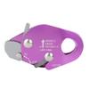 Alomejor Climbing Descender, Self Braking Compact, Rope Descender, Aluminum Construction for Climbing Mountaineering Rescue Operations view 1