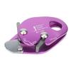 Alomejor Climbing Descender, Self Braking Compact, Rope Descender, Aluminum Construction for Climbing Mountaineering Rescue Operations view 2
