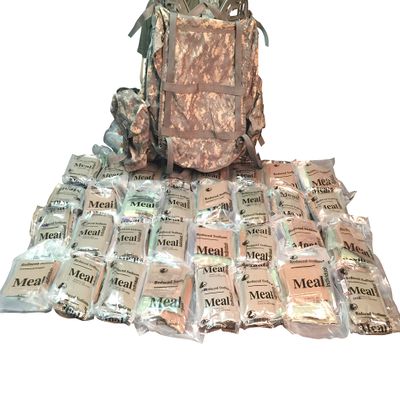Ozark Outdoorz, LLC MOLLE II ACU Ruck - MRE GO Bag - 28 MREs