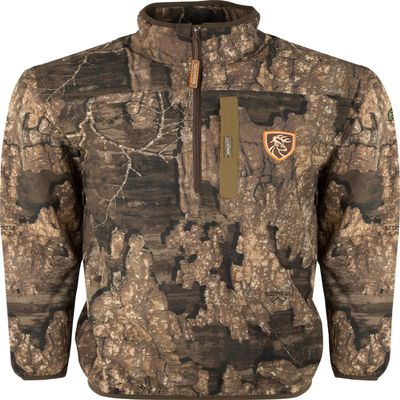Drake Waterfowl Camo Tech 1/4 Zip with Agion Active XL Realtree Timber 3Xlarge