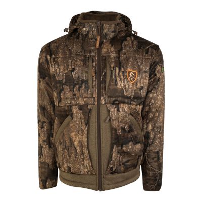 Drake Waterfowl Stand Hunter's Silencer Jacket with Agion Active XL Realtree Timber 2XLarge (DNT1020)