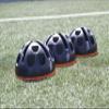Football Flick 3X Agility Domes (for use Agility Poles, Sold Separately) view 3