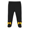 Gerber NFL Pittsburgh Steelers 3 Pack Bodysuit Footed Pant and Cap Registry Gift Set, black/white Pittsburgh Steelers, 0-3M view 4