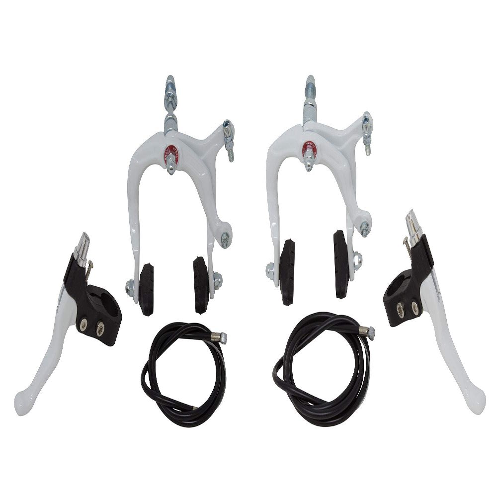 Fenix Pro MX Side Pull Alloy Brake Set (White, Set (Front & Rear))