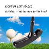 LEAGY Timeless Classic Golf Putter 35" Length - Putt Putt Style Two-Way Head and Premium Rubber Grip for Male & Female Right or Left Handed Golfers view 3