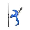Bow Release 3 Finger Thumb Release Grip Button Release Finger Trigger Caliper Release Aids for Compound Bow (Blue) view 4