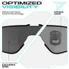 Galvanic Replacement Lenses for Oakley Turbine OO9263 Sunglasses - Black + Ice + Ruby + Chrome view 4