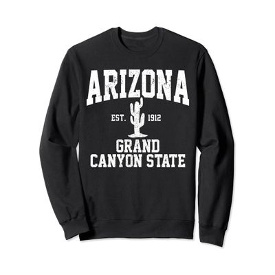 Arizona - Grand Canyon State Cactus Souvenir Gift Sweatshirt