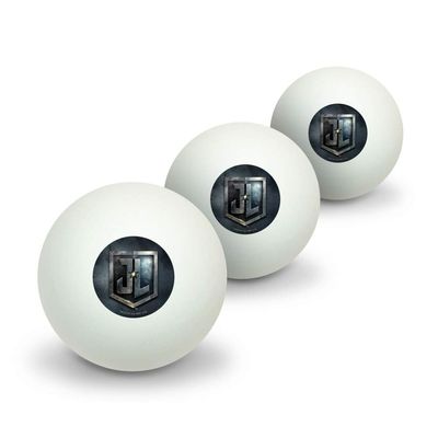 GRAPHICS & MORE Justice League Movie Logo Novelty Table Tennis Ping Pong Ball 3 Pack