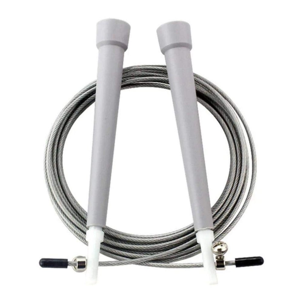 E-Holistic LifeStyle Jump Rope Steel Wire PVC Handle Racing Fitness Accessories