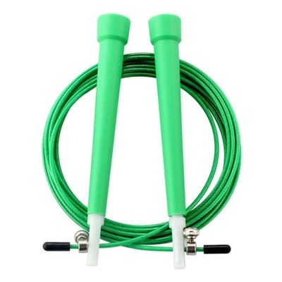 E-Holistic LifeStyle Jump Rope Steel Wire PVC Handle Racing Fitness Accessories
