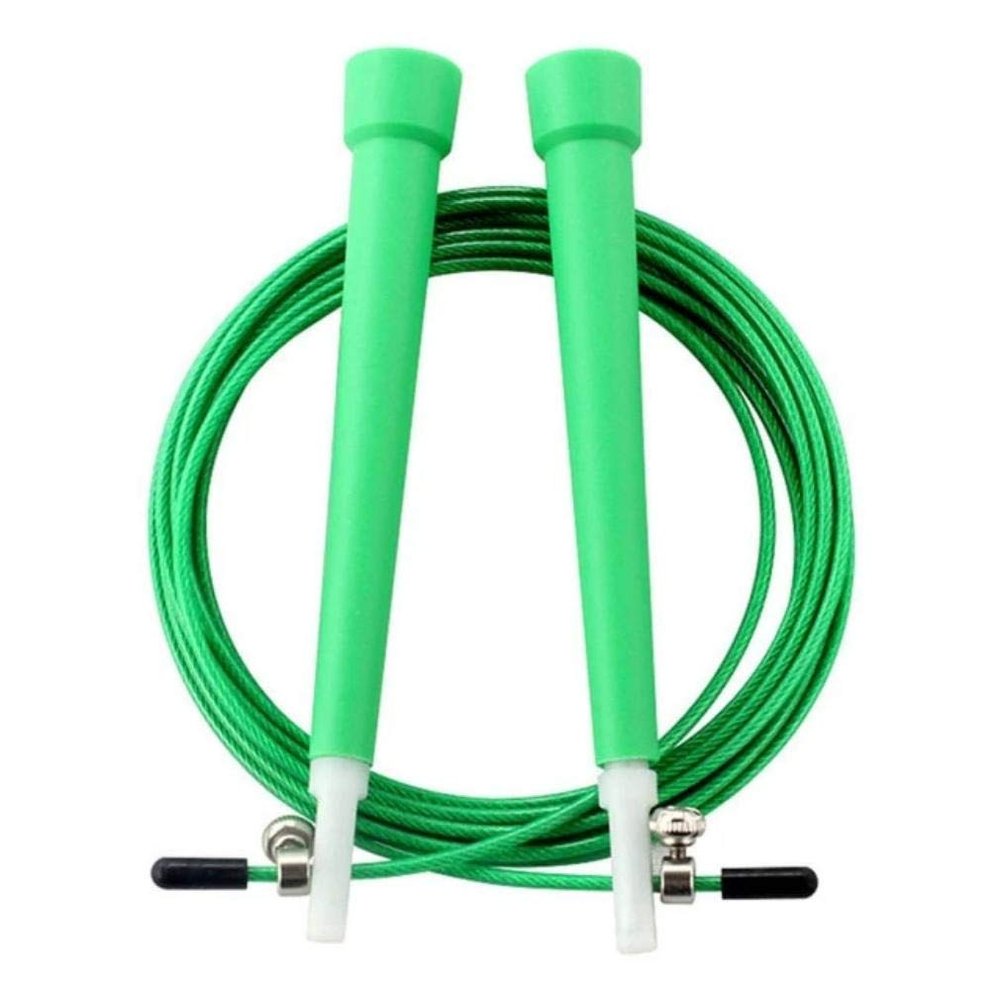 E-Holistic LifeStyle Jump Rope Steel Wire PVC Handle Racing Fitness Accessories
