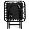 TimmyHouse Folding Zero Gravity Recliner Lounge Chairs Table Set Camping Beach Black 3 pcs view 4