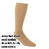 Add-On Performance Soccer Socks Adult X-Large in Vegas Gold view 2
