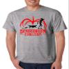 ALLNTRENDS Men's T Shirt Demogorgon Evolution Trendy Graphic Top (S, Sporty Grey) view 1
