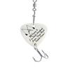 10 Years Wedding 10 Years & I'm Still Hooked Love Your Best Catch Ever Fishing Lure Gift Anniversary Christmas Valentines's Day Gifts for Husband or Boyfriend view 1