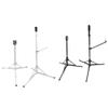 SHARROW Archery Bow Stand Recurve Bow Holder Foldable Bowstand Aluminum Alloy Bow Stands Rack Holding Bow Accessory (Black, Short) view 1