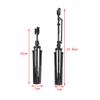SHARROW Archery Bow Stand Recurve Bow Holder Foldable Bowstand Aluminum Alloy Bow Stands Rack Holding Bow Accessory (Black, Short) view 2