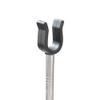 SHARROW Archery Bow Stand Recurve Bow Holder Foldable Bowstand Aluminum Alloy Bow Stands Rack Holding Bow Accessory (Black, Short) view 4
