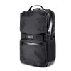 Skunk SoHo Backpack - Smell Proof - Weather Resistant - With Combination Lock (Black/Black Leather) view 1