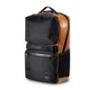Skunk SoHo Backpack - Smell Proof - Weather Resistant - With Combination Lock (Black/Brown Leather) view 1