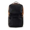 Skunk SoHo Backpack - Smell Proof - Weather Resistant - With Combination Lock (Black/Brown Leather) view 2