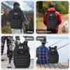 MOSISO 30L Military Tactical Backpack for Men, Army Backpack Military Daypack 3 Day Assault Pack Hiking Rucksack Bug Out Bag, Black view 2