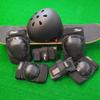 JBM Adult & Kid Skating Protective Gear Set for Beginner to Advanced, Skateboard Helmet Knee and Elbow Pads with Wrist Guards for Inline Roller Skating, Scooter, Skateboarding view 4