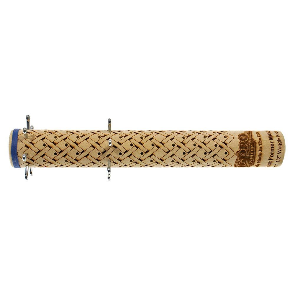 Easy Assist Mandrels  Knot Tying Tool  Includes Pins and Rubber Bands (1 1/2 Inch, 7 Bight)