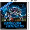 Trends International NFL Carolina Panthers - 3 Point Stance 19 Wall Poster, 22.375" x 34", Black Framed Version view 3