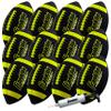 Franklin Sports Junior Size Football - Grip-Rite Youth Footballs - Extra Grip Synthetic Leather Perfect for Kids - 1 Pack Inflated - 12 Pack Deflated with Pump view 1