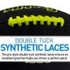 Franklin Sports Junior Size Football - Grip-Rite Youth Footballs - Extra Grip Synthetic Leather Perfect for Kids - 1 Pack Inflated - 12 Pack Deflated with Pump view 3