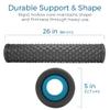 Teeter Massage Foam Roller Bundle - Textured for Deep Tissue Muscle Relief to Boost Recovery, Flexibility, Mobility - Back Pain Relief, Sports Massage, Myofascial Release view 3