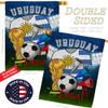 World Cup Uruguay Flags Uruguayan Banner Room Wall Art Flag Poles For Outside House Patio Porch Lawn Garden Stand Tapestry Yard Signs FIFA Gifts Sports Fan Trophy Soccer Game Football Made In USA view 3