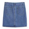 ebossy Women's Casual Short Denim Skirt (Large, Blue) view 2