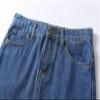 ebossy Women's Casual Short Denim Skirt (Large, Blue) view 3